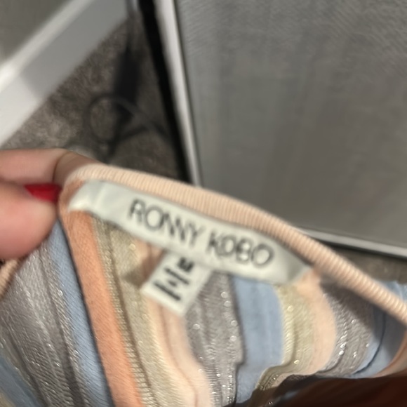 RONNY KOBO Long sleeve crop top - Picture 4 of 4